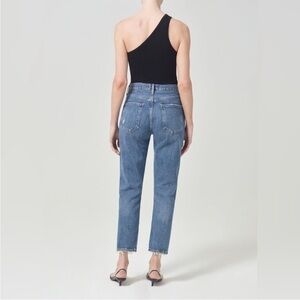 AGOLDE Riley Crop in Frequency Size 28